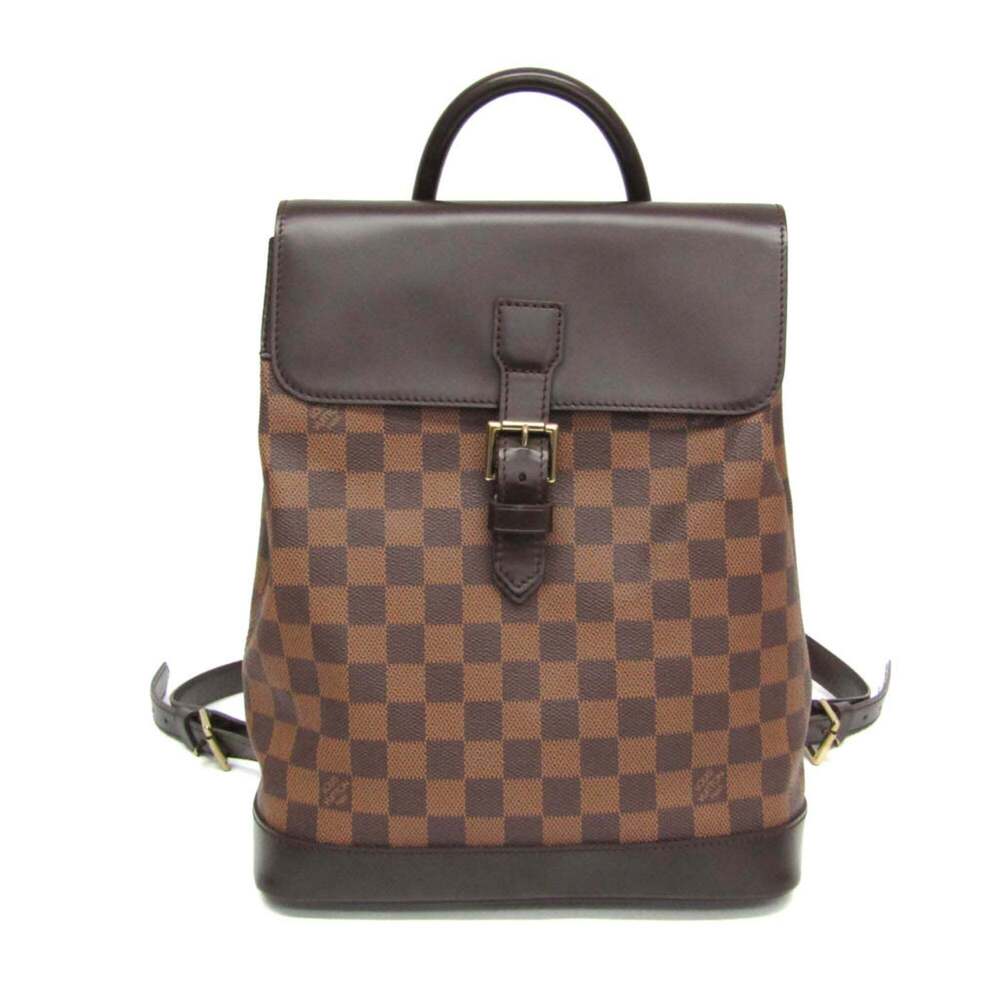 LOUIS VUITTON Brown Damier Backpack - Picture 1 of 14